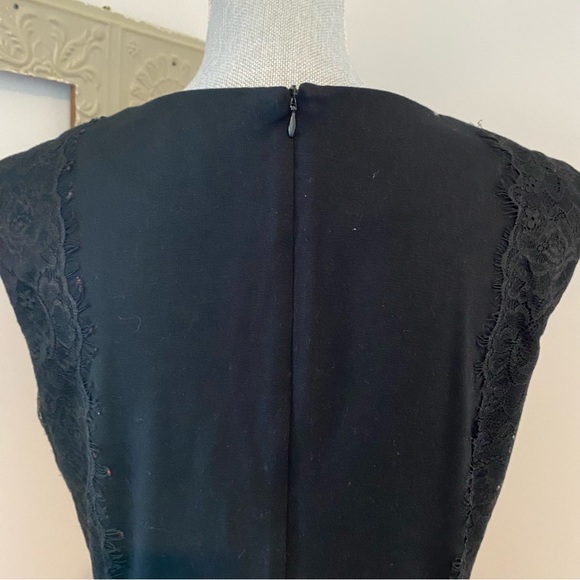Mango sleeveless LBD with lace at sides - Picture 6 of 8